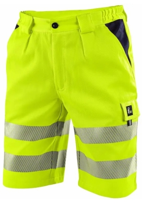 Reflexn� kr�tk� kalhoty CXS NORWICH UPG Hi-Vis 280 - �lut�/navy