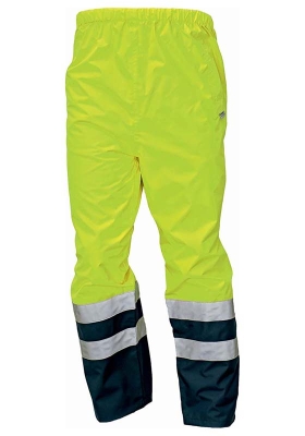 Kalhoty do deště EPPING Hi-Vis reflexní - žlutá/navy