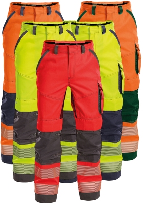 Reflexn kalhoty do pasu DASSY ODESSA Hi-Vis - 245- upraven dlka