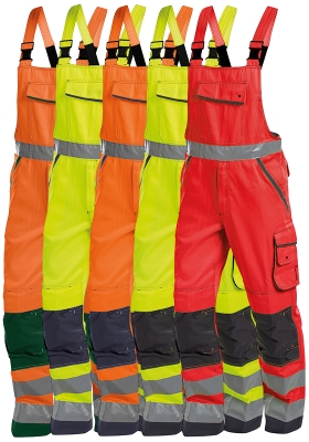 Reflexn kalhoty s laclem DASSY MALMEDY Hi-Vis - 290 - upraven dlka