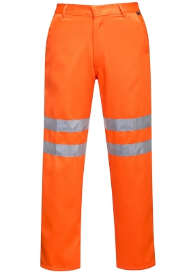 Reflexn kalhoty do pasu PORTWEST RT45 Hi-Vis RIS - oranov