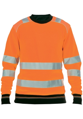 Reflexn mikina KNOXFIELD Hi-Vis s nplety 300 - oranov