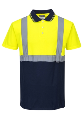 Reflexn polokoile PORTWEST S479 Hi-Vis TWO-TONE prodyn 175 - lut/navy