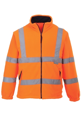 Reflexn bunda fleece PORTWEST F300 Hi-Vis s podvkou 300 - oranov