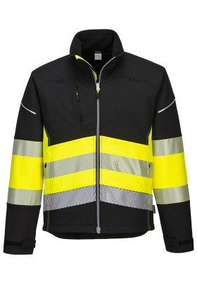 Reflexn bunda softshell PORTWEST PW375 Hi-Vis Tda 1 - ern/lut