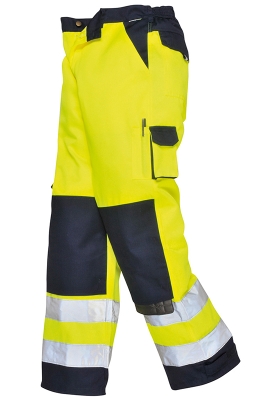 Reflexn kalhoty do pasu PORTWEST TX51 Hi-Vis TEXO LYON 245 - lut/navy