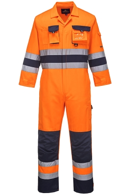 Reflexn kombinza PORTWEST TX55 Hi-Vis TEXO NANTES 245 - oranov/navy