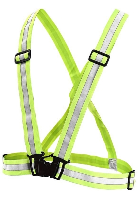 Reflexn elastick k CSX CROSS BELT Hi-Vis s pezkou - lut