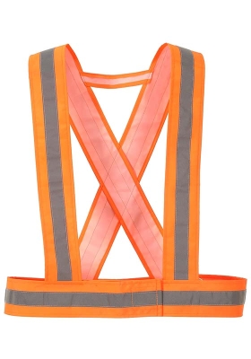 Reflexn popruhy PORTWEST HV55 Hi-Vis Strap do ke - oranov