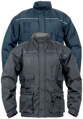 Zimn pracovn bunda LIBRA 2v1 s odepnacmi rukvy vododoln