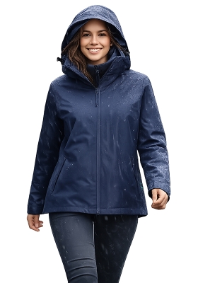 D�msk� bunda PORTWEST S574 3v1 multifunk�n� - navy