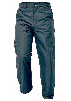 Zimní pracovní kalhoty do pasu RODD s paropropustnou membránou - černá