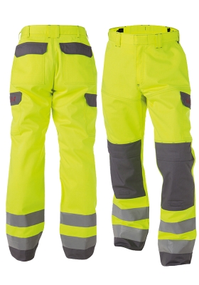 Neholav reflexn kalhoty DASSY MANCHESTER Hi-Vis MULTINORM - 330 - upraven dlka