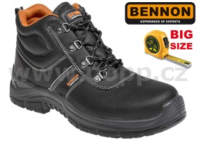 Pracovní obuv BENNON BNN BASIC S3 HIGH 49/50 - kotníková