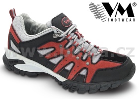 Treková obuv VM CANBERRA outdoorová nízká - červená