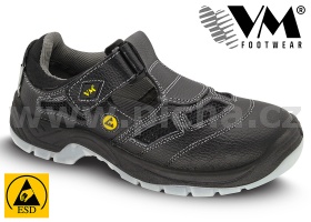 Pracovní obuv VM BERN BLACK sandály O1 - černé