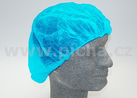 Čepice jednorázová PP (100 ks) - modrá