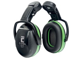 Mušlové chrániče sluchu EAR DEFENDER ED 1C k přilbě - zelené