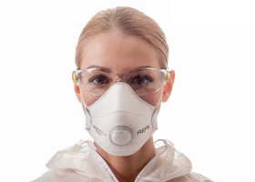 Filtran polomaska REFIL 1031 respirtor FFP2 NR D (sada 10 ks) - tvarovan s ventilkem
