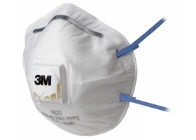 Filtran polomaska 3M 8822 respirtor FFP2 (sada 10 ks) - tvarovan s ventilkem