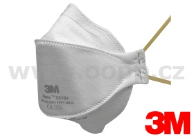 Filtrační polomaska 3M 9310+ respirátor FFP1 ComfortPlus - skládací Filtrační polomaska 3M 9310+ respirátor FFP1 ComfortPlus - skládací