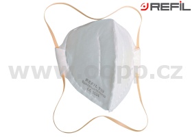 Filtrační polomaska REFIL 710 respirátor FFP1 NR (sada 20 ks) - skládací