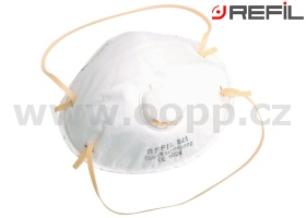 Filtrační polomaska REFIL 841 respirátor FFP2 NR - tvarovaný s ventilkem