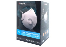 Filtran polomaska REFIL 751 respirtor FFP3 NR (sada 10 ks) - skldac s ventilkem