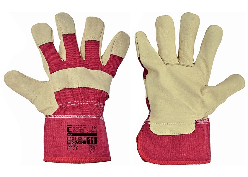 Pracovní rukavice JAY kombinované - velikost 11