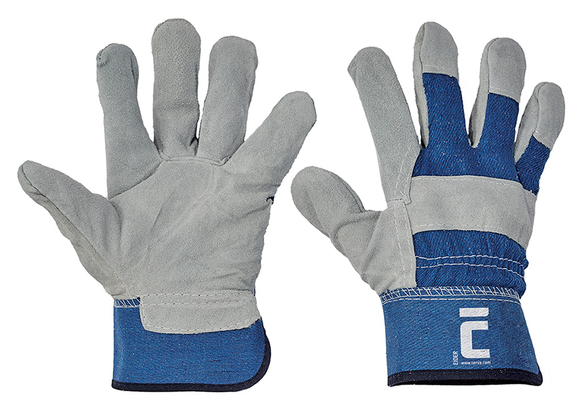 Pracovní rukavice EIDER BLUE kombinované - velikost 9