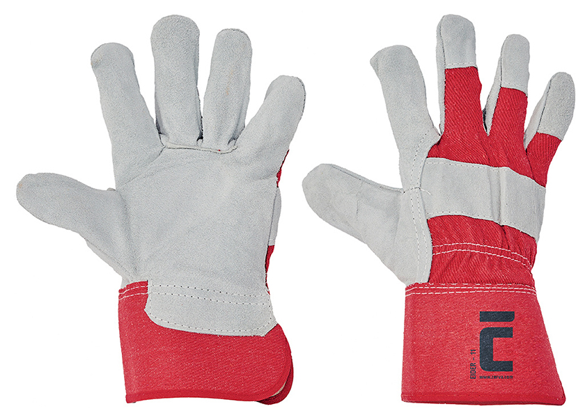 Pracovní rukavice EIDER RED kombinované - velikost 11