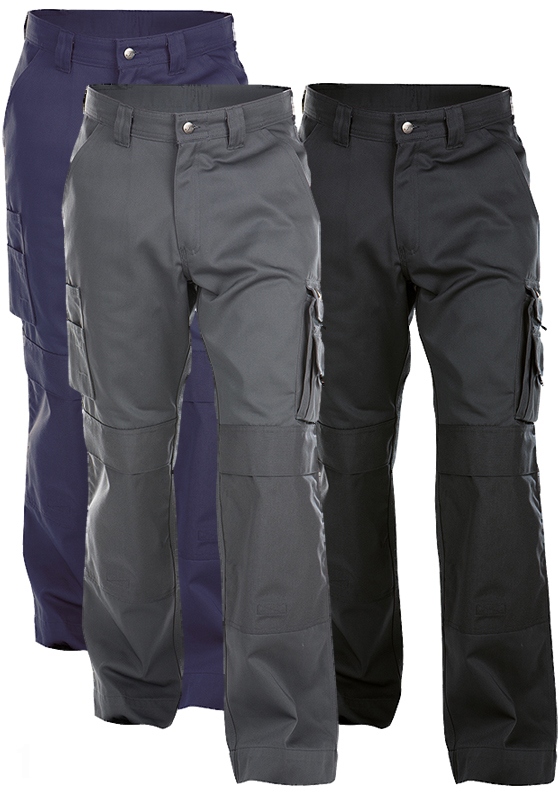 Montérkové kalhoty do pasu DASSY MIAMI - 320 - bavlna