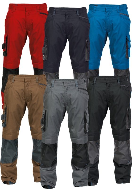 Montérkové kalhoty do pasu DASSY NOVA - 250 - upravená délka