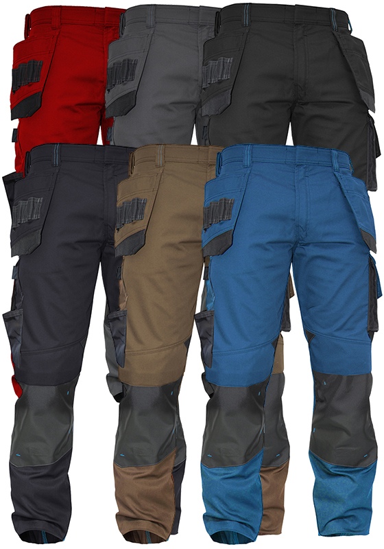 Montérkové kalhoty do pasu DASSY MAGNETIC - 250 - upravená délka