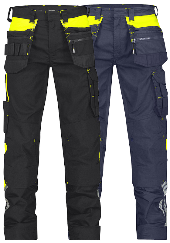 Montérkové kalhoty do pasu DASSY SHANGHAI STRETCH - 245 - upravená délka