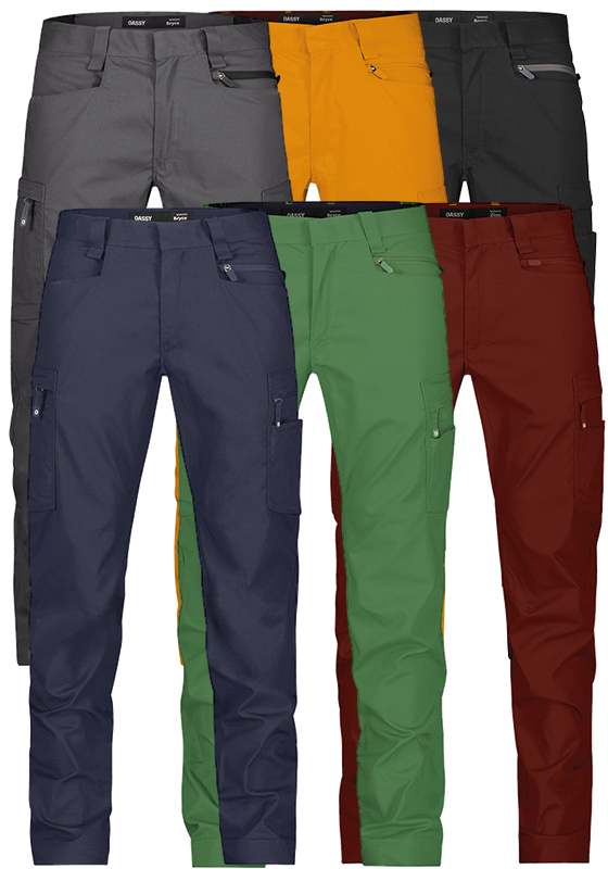 Montérkové kalhoty do pasu DASSY BRYCE - 250 - upravená délka