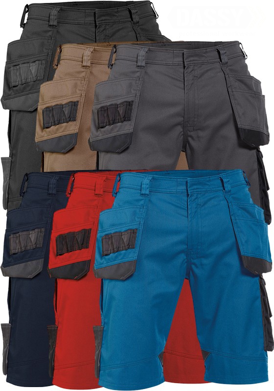 Krátké montérkové kalhoty DASSY BIONIC - 250