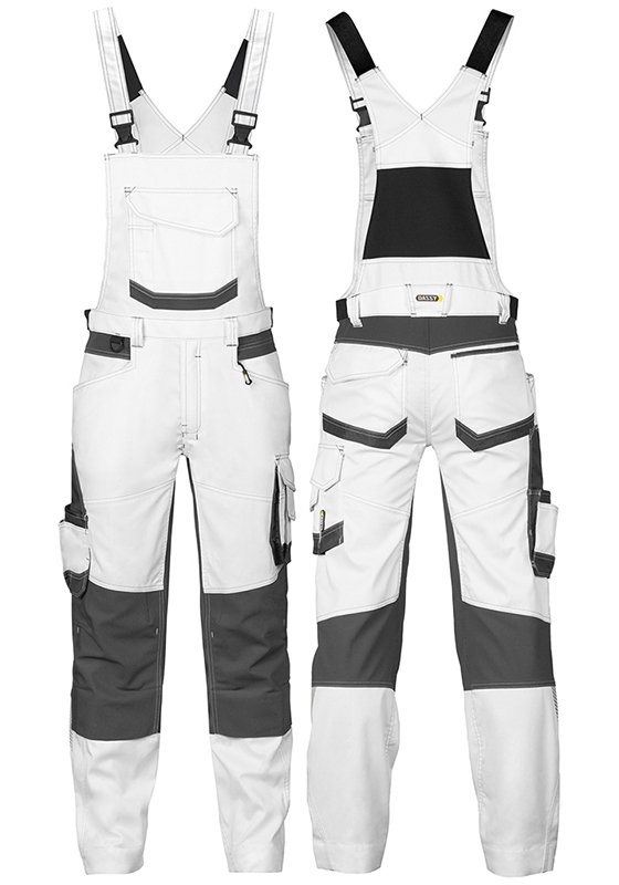 Montérkové kalhoty s laclem malířské DASSY TRONIX STRETCH - 245 - upravená délka