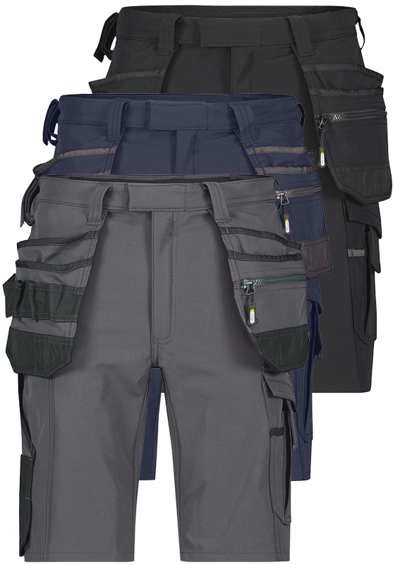 Krátké montérkové kalhoty DASSY AURAX STRETCH - 210