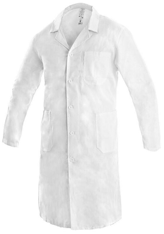 Pracovní plášť pánský CXS ADAM bavlněný 190 - bílá