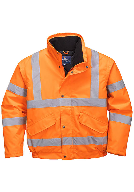 Reflexni bunda PORTWEST RT32 Hi-Vis BOMBER - oranžová