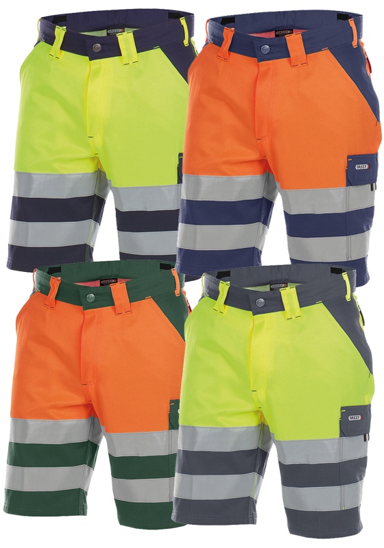 Reflexní krátké kalhoty DASSY VENNA Hi-Vis - 245