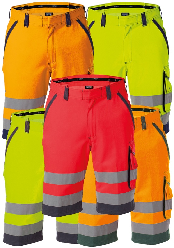 Reflexní krátké kalhoty DASSY LUCCA Hi-Vis - 290