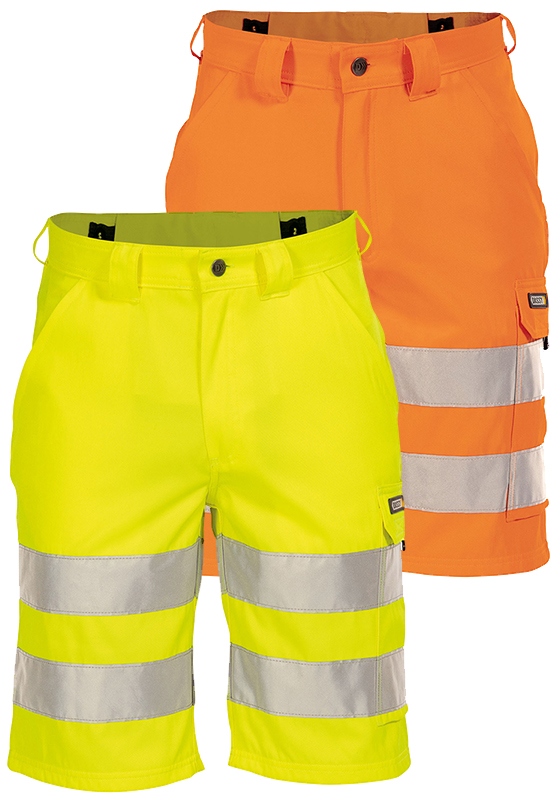 Reflexní krátké kalhoty DASSY IDAHO Hi-Vis - 245