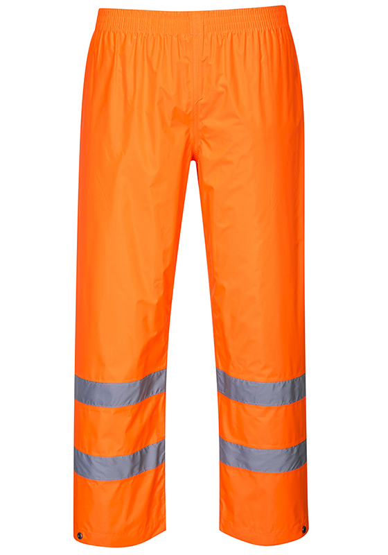 Kalhoty do deště PORTWEST H441 Hi-Vis reflexní - oranžová
