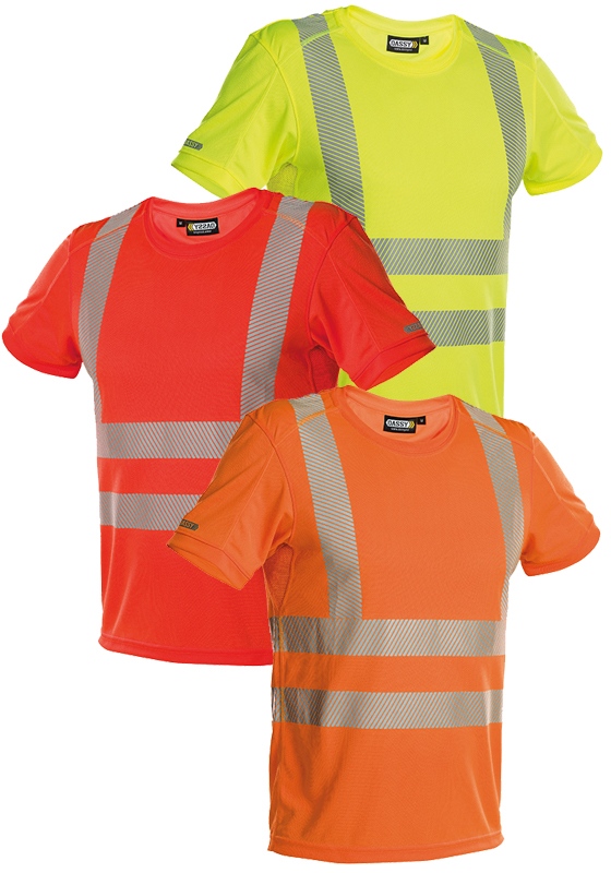 Reflexní tričko DASSY CARTER Hi-Vis - 150 - krátký rukáv