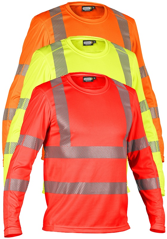 Reflexní tričko DASSY CARTERVILLE Hi-Vis - 150 - dlouhý rukáv