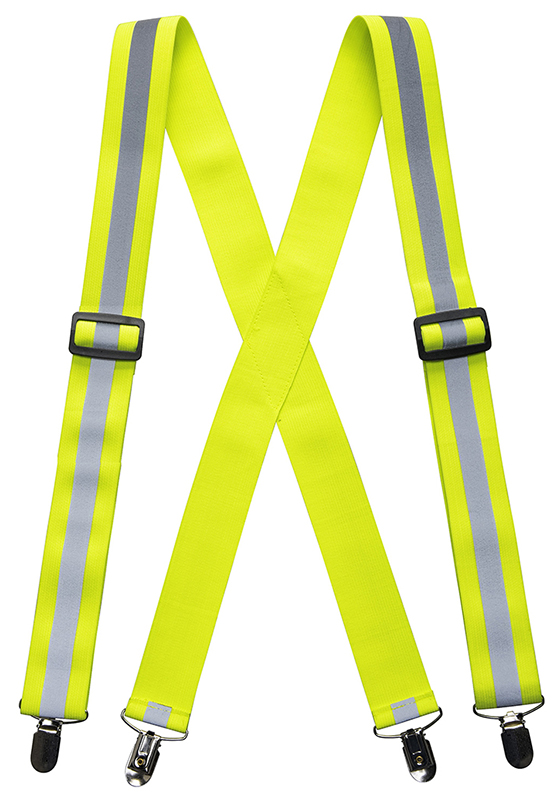 Reflexní kalhotové kšandy PORTWEST HV56 Hi-Vis - žlutá