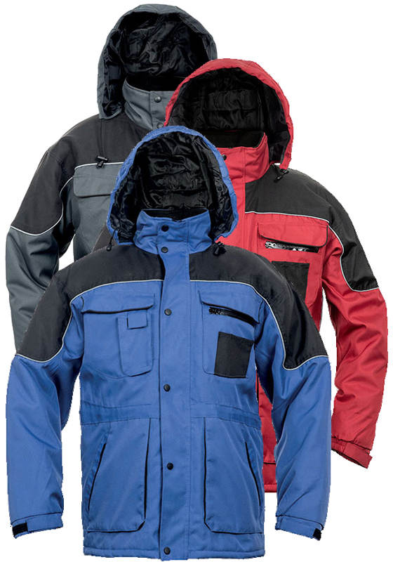Zimní pracovní bunda ULTIMO voděodolná s reflexními prvky