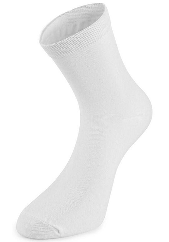 Ponožky CXS VERDE elastické s pružným lemem - bílá
